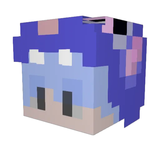 Roam1ng_ Minecraft avatar head, 3D render