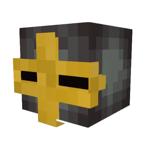 Roary64 Minecraft avatar head, 3D render
