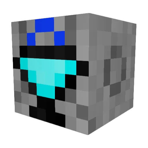 Rob910 Minecraft avatar head, 3D render