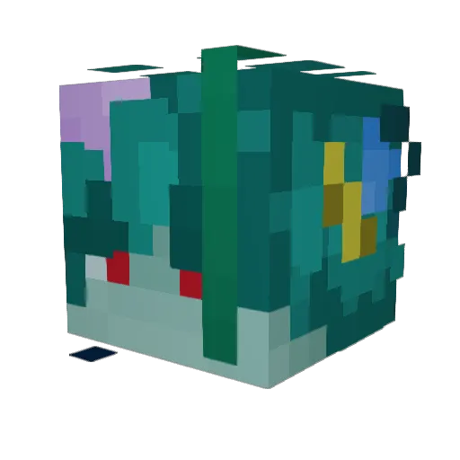 RobC9 Minecraft avatar head, 3D render