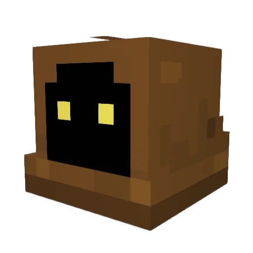 RobCapa Minecraft avatar head, 3D render