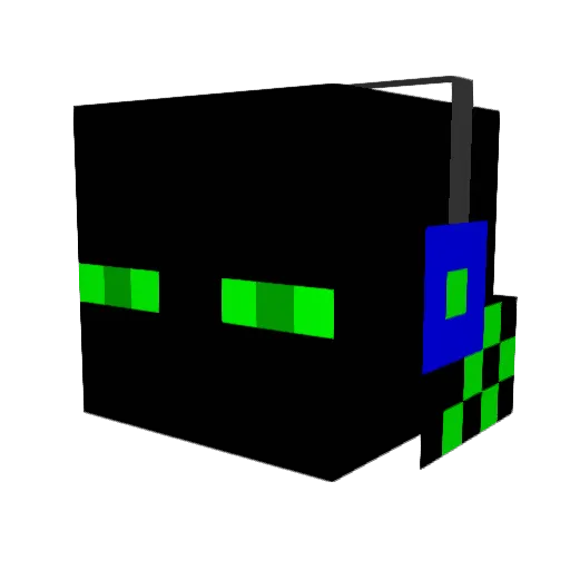 RobDawg7 Minecraft avatar head, 3D render