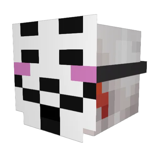 RobKB_ Minecraft avatar head, 3D render