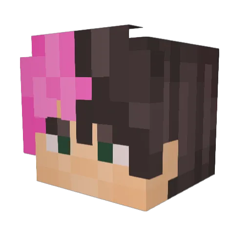 RobNob33 Minecraft avatar head, 3D render