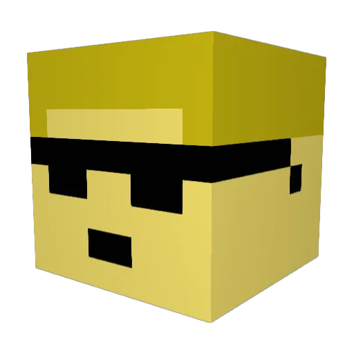 Rob_Sonic Minecraft avatar head, 3D render