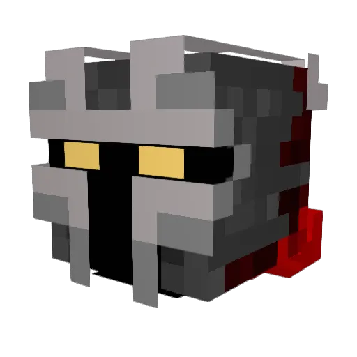 Rob_TheBruce Minecraft avatar head, 3D render