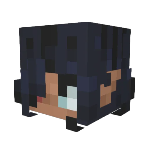 Rob__34 Minecraft avatar head, 3D render