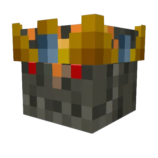 Rob_is_back Minecraft avatar head, 3D render