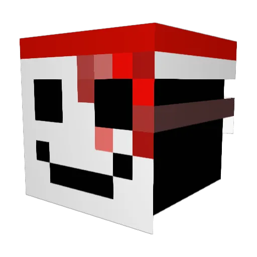 Robanno08 Minecraft avatar head, 3D render