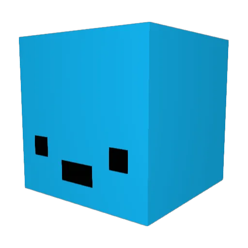 Robbe511 Minecraft avatar head, 3D render