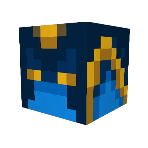 RobbeRNL Minecraft avatar head, 3D render