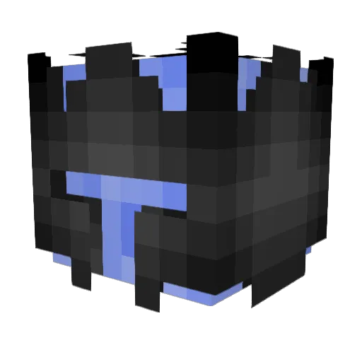 RobbieW_ Minecraft avatar head, 3D render