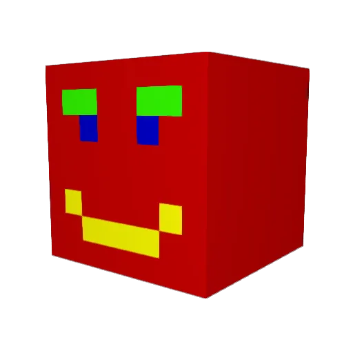 RobbotPolisen Minecraft avatar head, 3D render