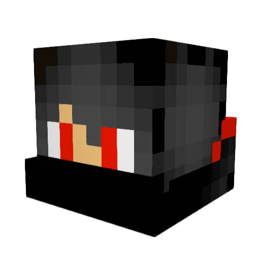 Robby1998k Minecraft avatar head, 3D render