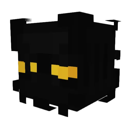 Robe_T Minecraft avatar head, 3D render