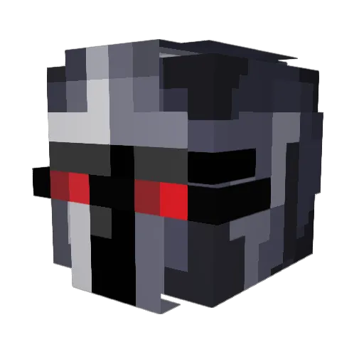 Robedpen363612 Minecraft avatar head, 3D render
