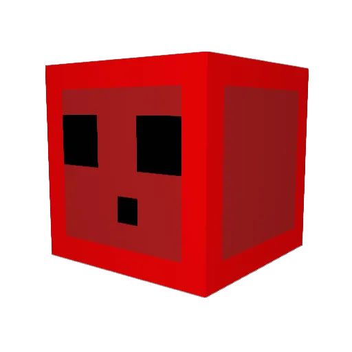 Robert2211 Minecraft avatar head, 3D render