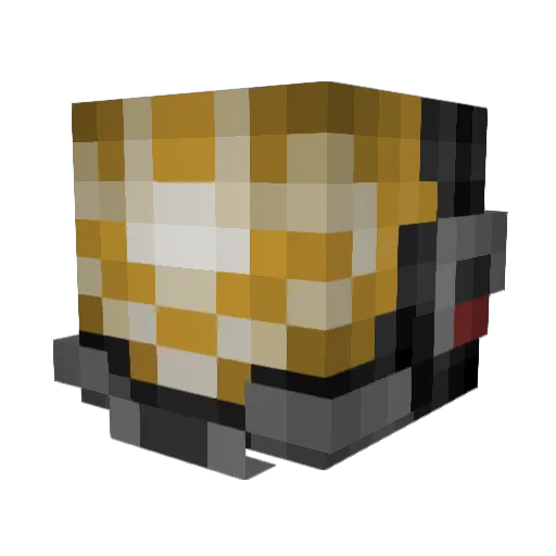 Robert5682 Minecraft avatar head, 3D render