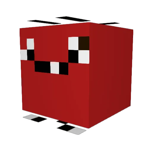 RobertFartin Minecraft avatar head, 3D render