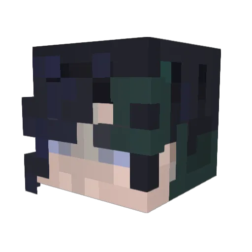 RobertIonut1799 Minecraft avatar head, 3D render