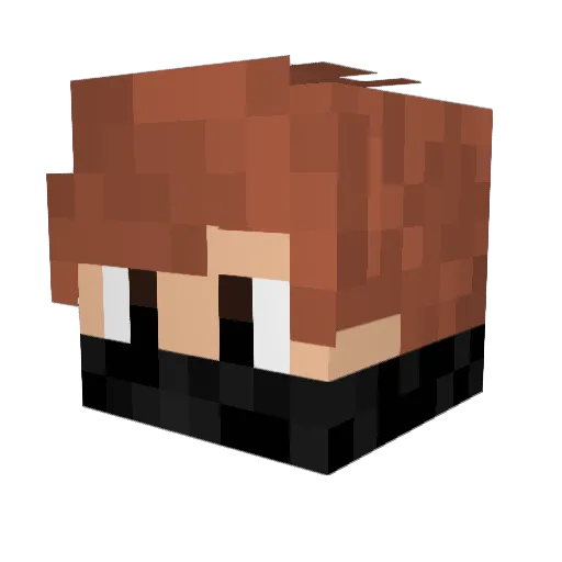 RobertKiller95 Minecraft avatar head, 3D render