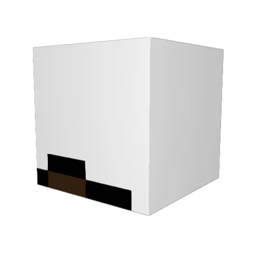 Robert_Fripp68 Minecraft avatar head, 3D render