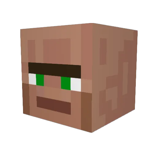Robert_Tpala Minecraft avatar head, 3D render
