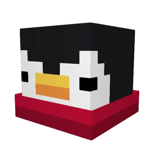 RoberthCraft Minecraft avatar head, 3D render