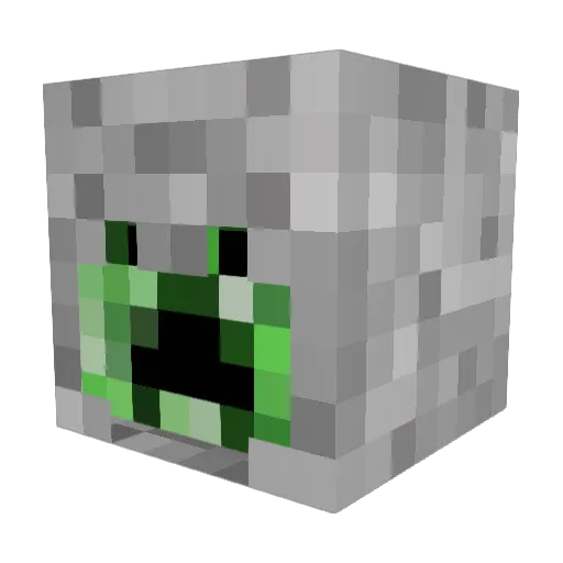Robertk21 Minecraft avatar head, 3D render