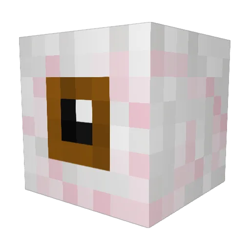 Robhall09 Minecraft avatar head, 3D render