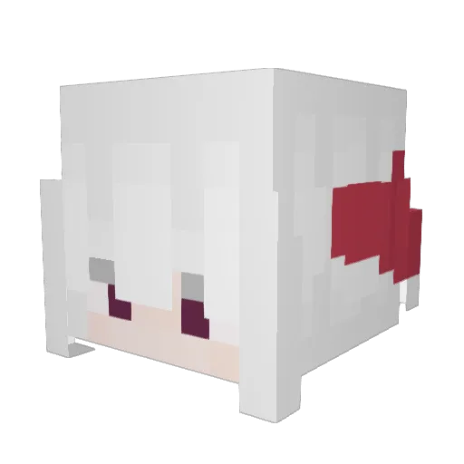Robik699 Minecraft avatar head, 3D render