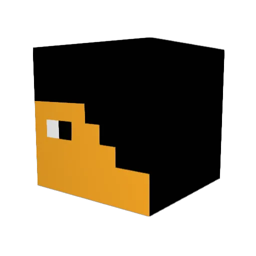 Robin0213 Minecraft avatar head, 3D render