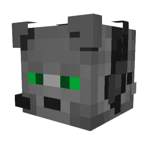 Robin27LT Minecraft avatar head, 3D render