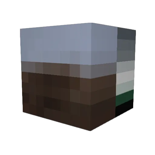 RobinBergli Minecraft avatar head, 3D render