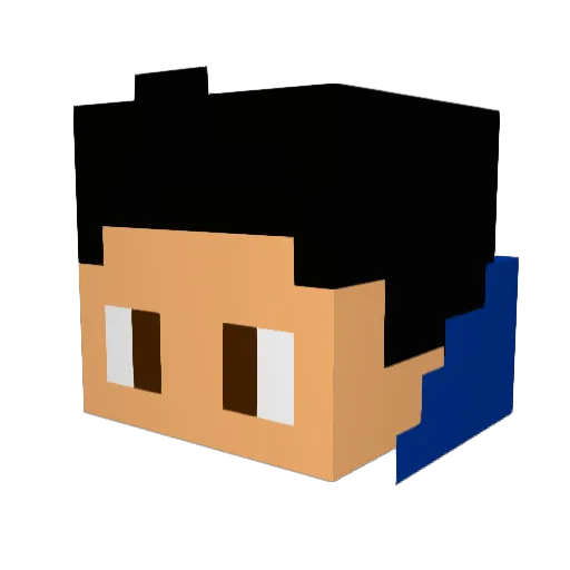 RobinH0od Minecraft avatar head, 3D render
