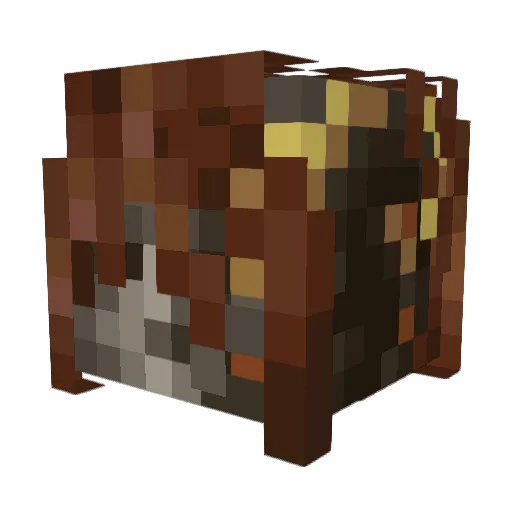 RobinTerzo Minecraft avatar head, 3D render