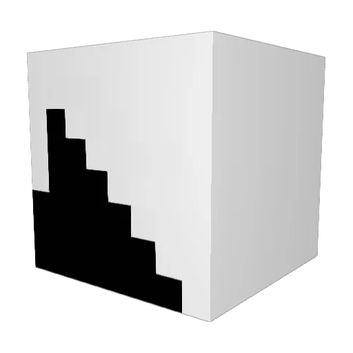 RobinToaster Minecraft avatar head, 3D render