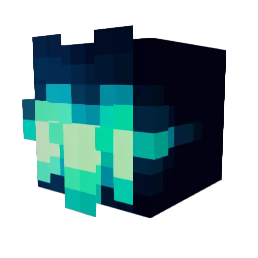 Robinchris Minecraft avatar head, 3D render