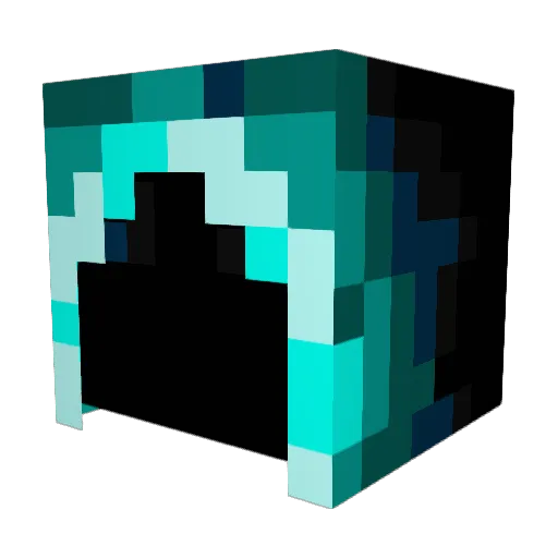 Robje71 Minecraft avatar head, 3D render