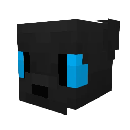 RobloxGamerXoX Minecraft avatar head, 3D render
