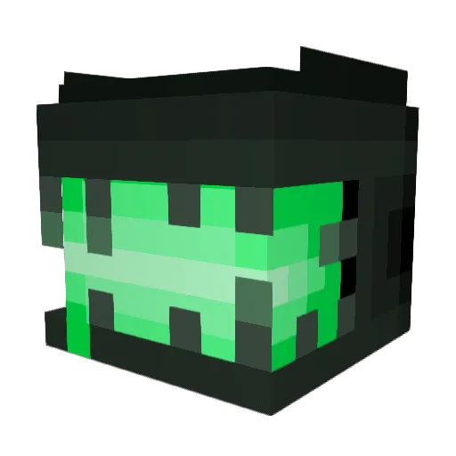 RobloxMaster213 Minecraft avatar head, 3D render