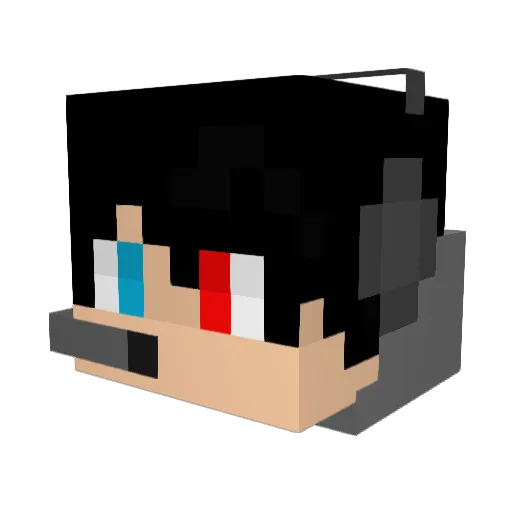 RoboPlayzMC__ Minecraft avatar head, 3D render