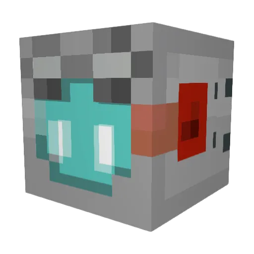RoboSavage1 Minecraft avatar head, 3D render