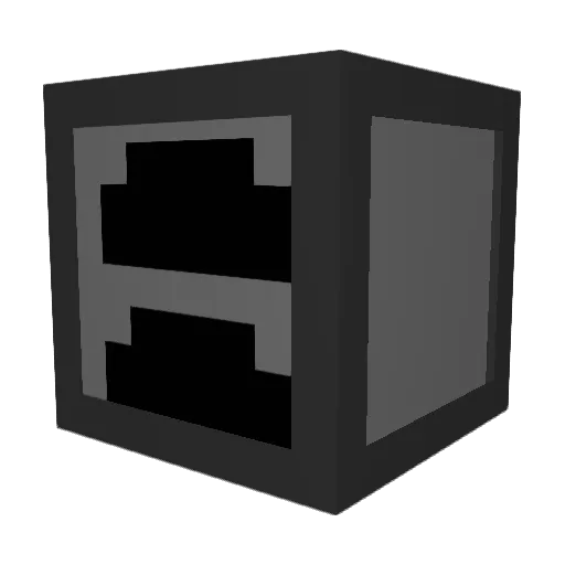 RoboZip Minecraft avatar head, 3D render