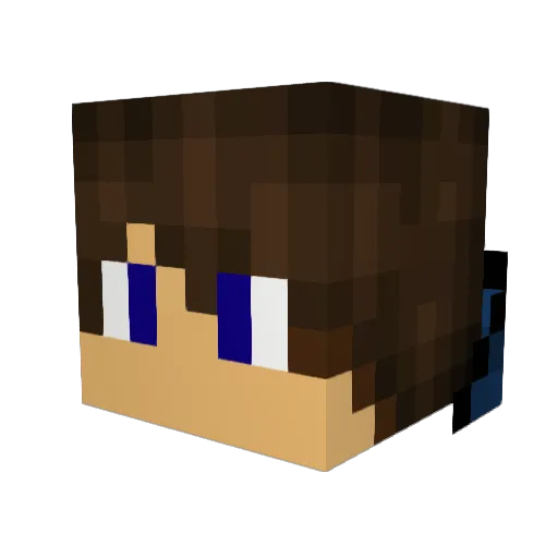 Robo_Gaming_101 Minecraft avatar head, 3D render