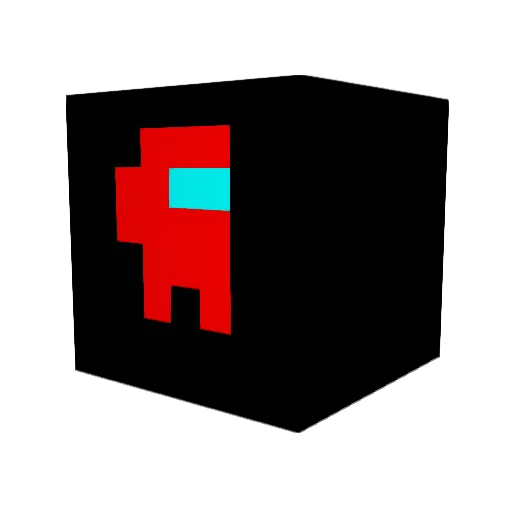 Robo_the_Chad Minecraft avatar head, 3D render
