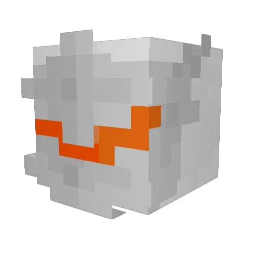 RobotFL Minecraft avatar head, 3D render