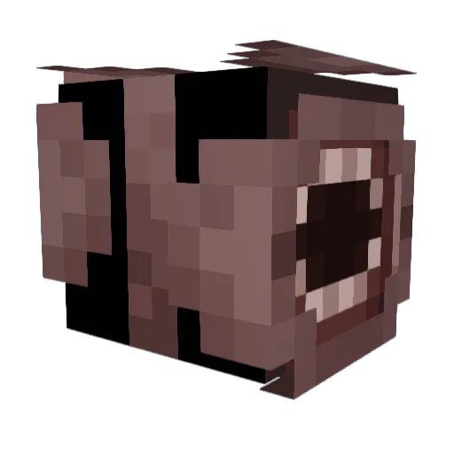 RobotGhost213 Minecraft avatar head, 3D render