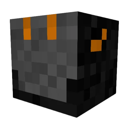 Robot__Cowboy Minecraft avatar head, 3D render