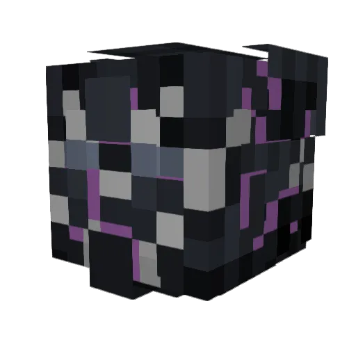 Robotic_Dude Minecraft avatar head, 3D render